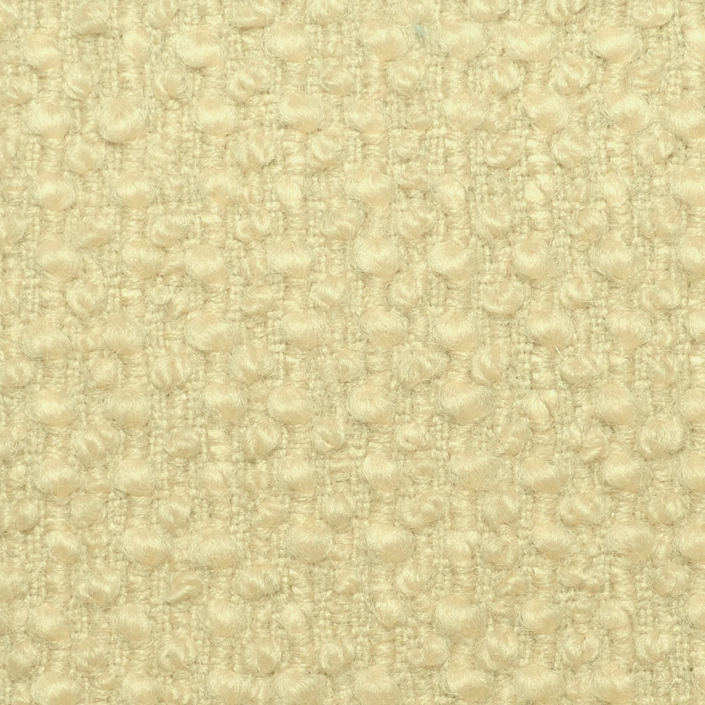 Cream Wool & Mohair Blended Boucle Jacketing