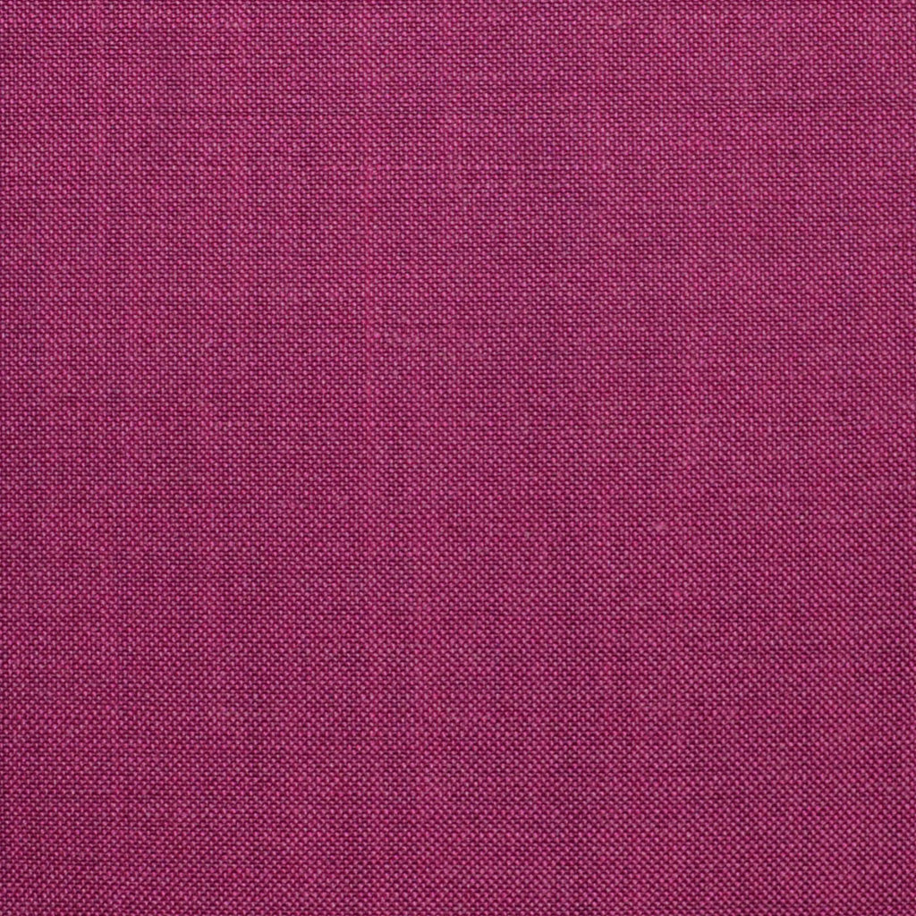 Magenta Solid Super 100's Wool & Kid Mohair Suiting By Holland & Sherry