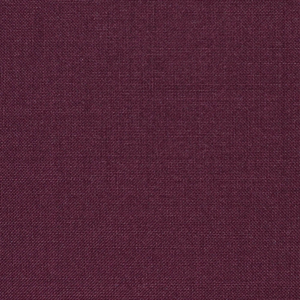 Plum Solid Super 100's Wool & Kid Mohair Suiting By Holland & Sherry