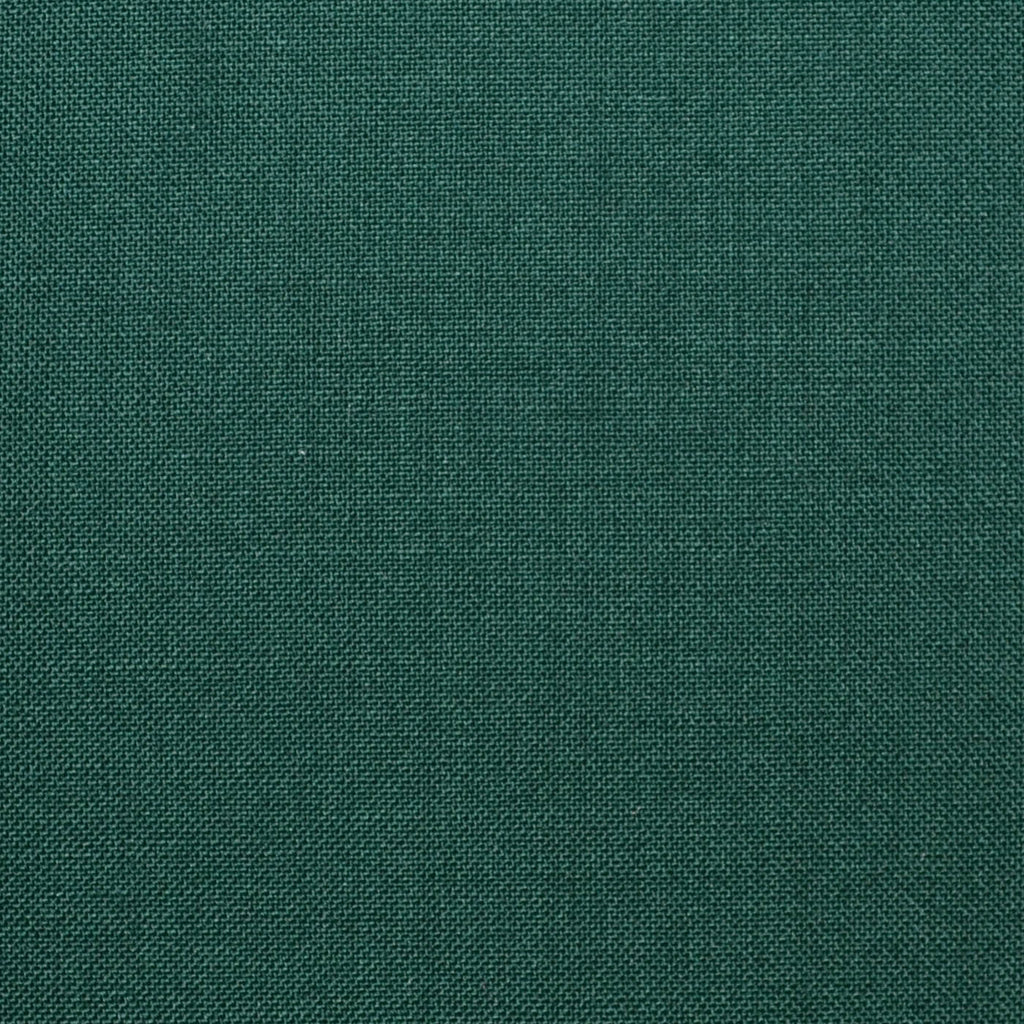 Bottle Green Solid Super 100's Wool & Kid Mohair Suiting By Holland & Sherry