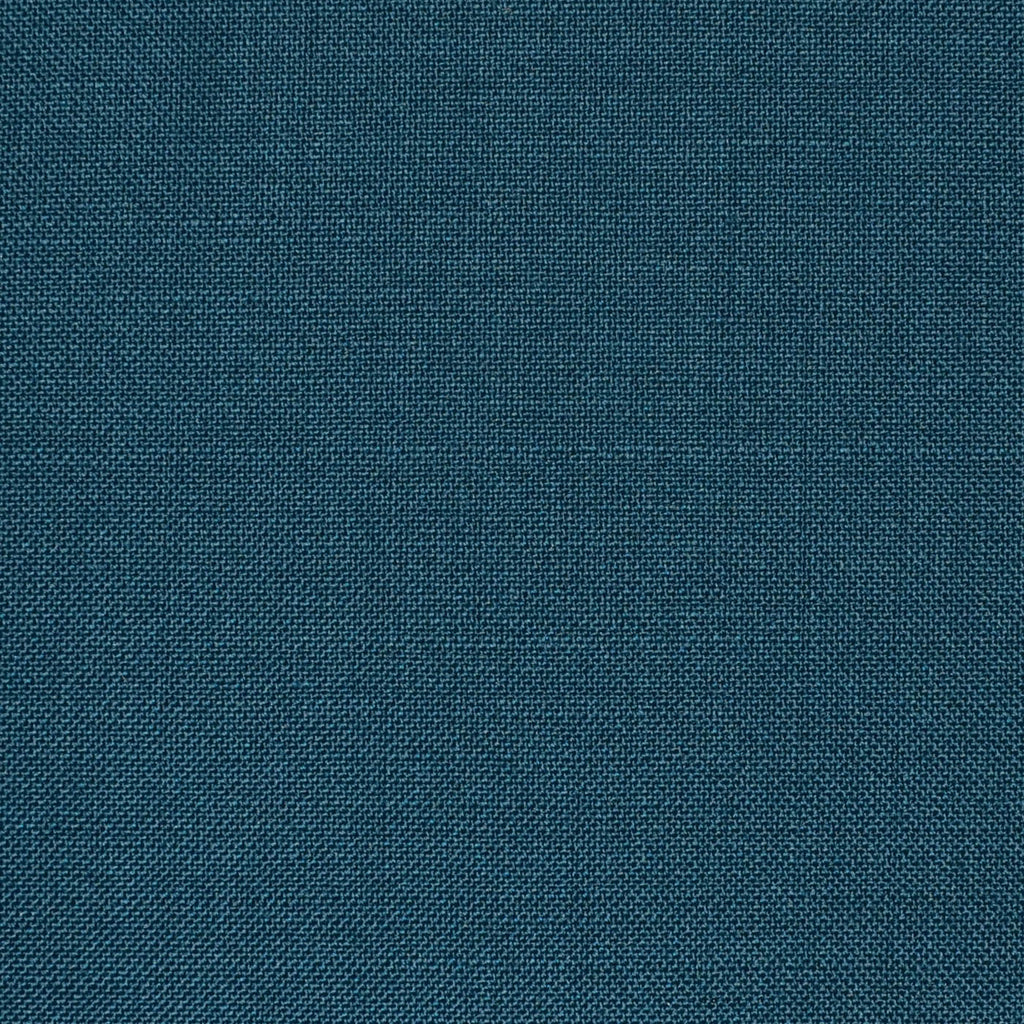 Teal Solid Super 100's Wool & Kid Mohair Suiting By Holland & Sherry