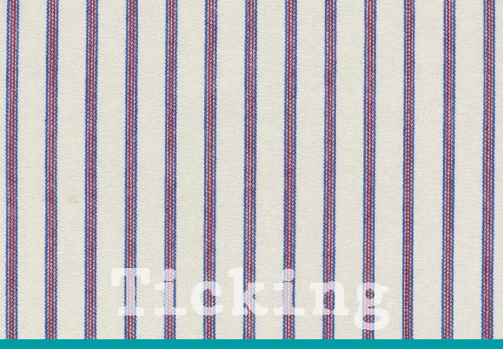 Ticking Stripe cloths by Yorkshire Fabric Limited