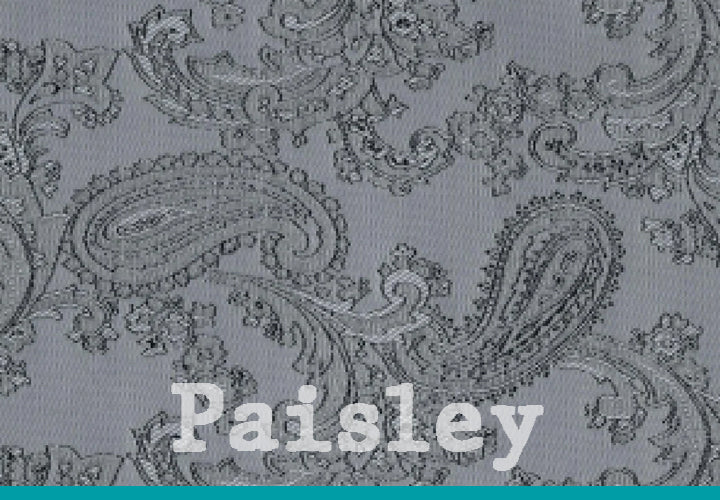 Paisley lining cloths by Yorkshire Fabric Limited