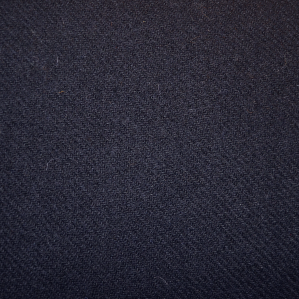 Midnight Blue Marl Plain Shetland Tweed - 1.50 Metres