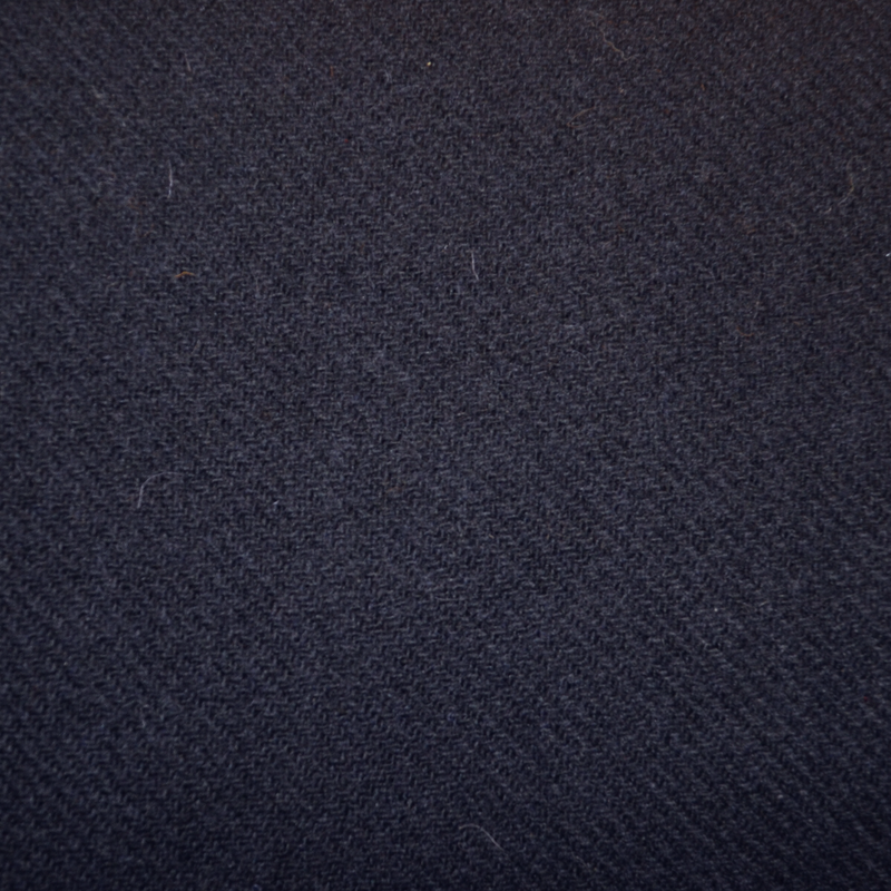 Midnight Blue Marl Plain Shetland Tweed - 1.50 Metres