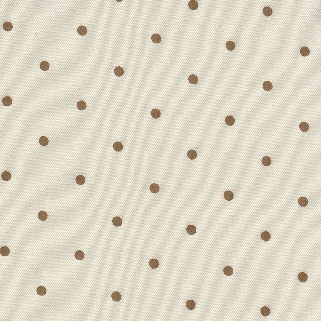 Cream with Brown Spot Lining