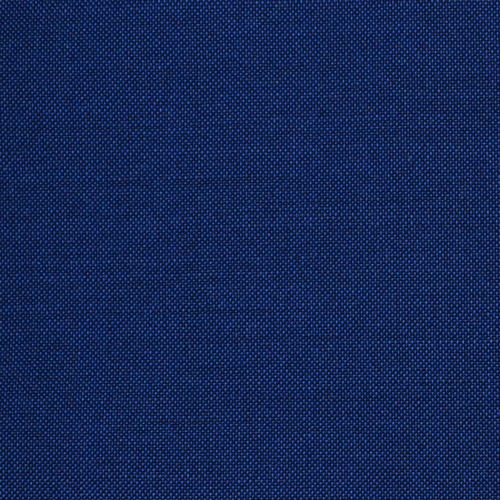 Azure Blue Solid Super 100's Wool & Kid Mohair Suiting By Holland & Sherry