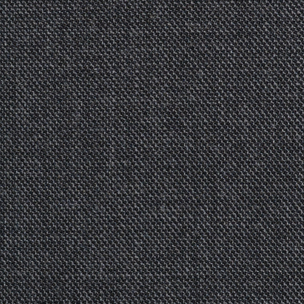 Medium Grey Pick & Pick Super 100's All Wool Suiting By Holland & Sherry