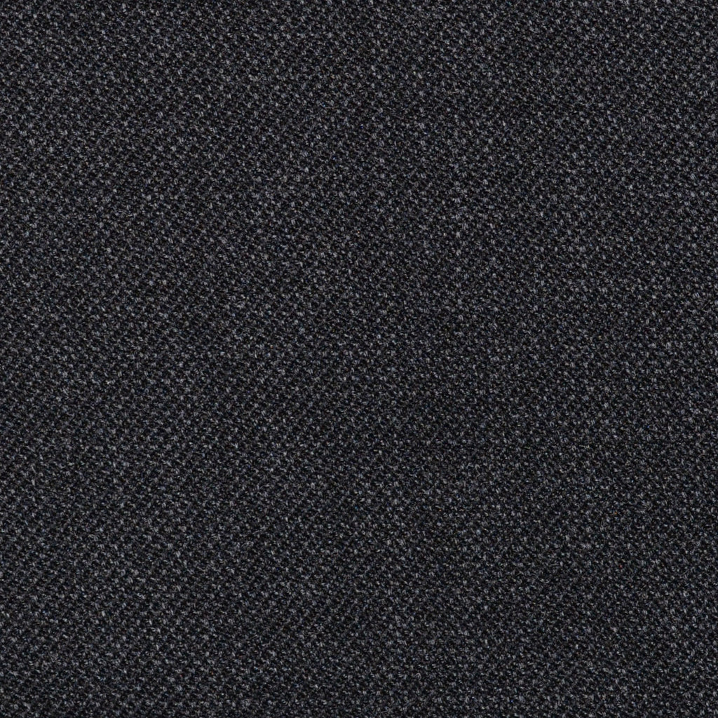 Dark Grey Pick & Pick Super 100's All Wool Suiting By Holland & Sherry