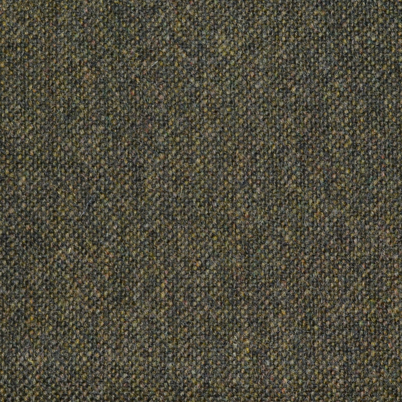 Olive Green Donegal Lambswool Tweed