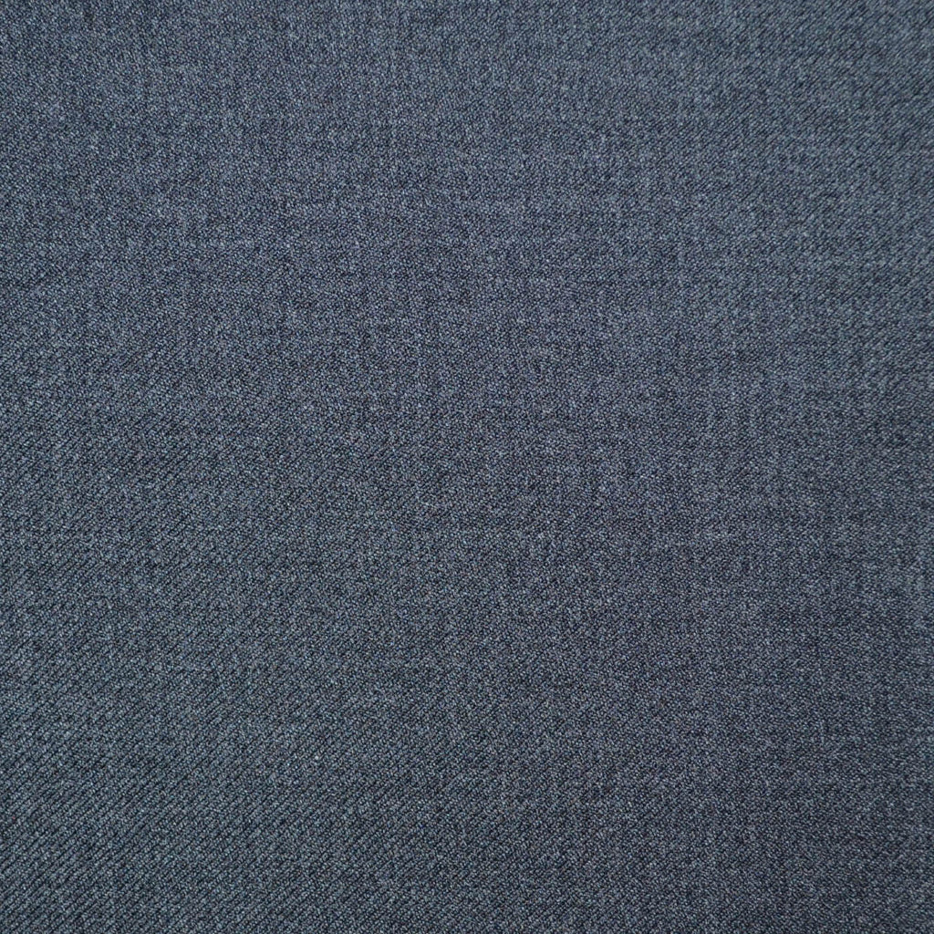 Medium Grey Plain Twill Super 110's Italian Wool Suiting
