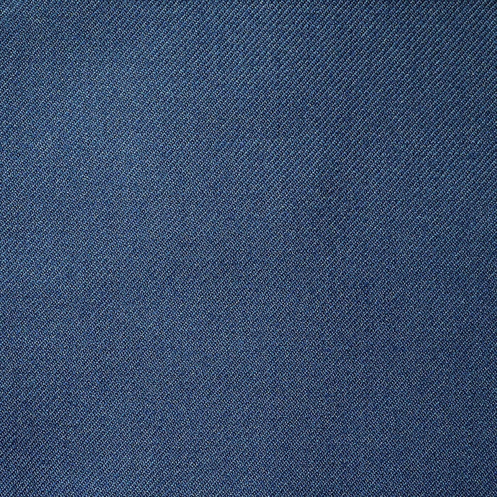 French Blue Twill All Wool Suiting
