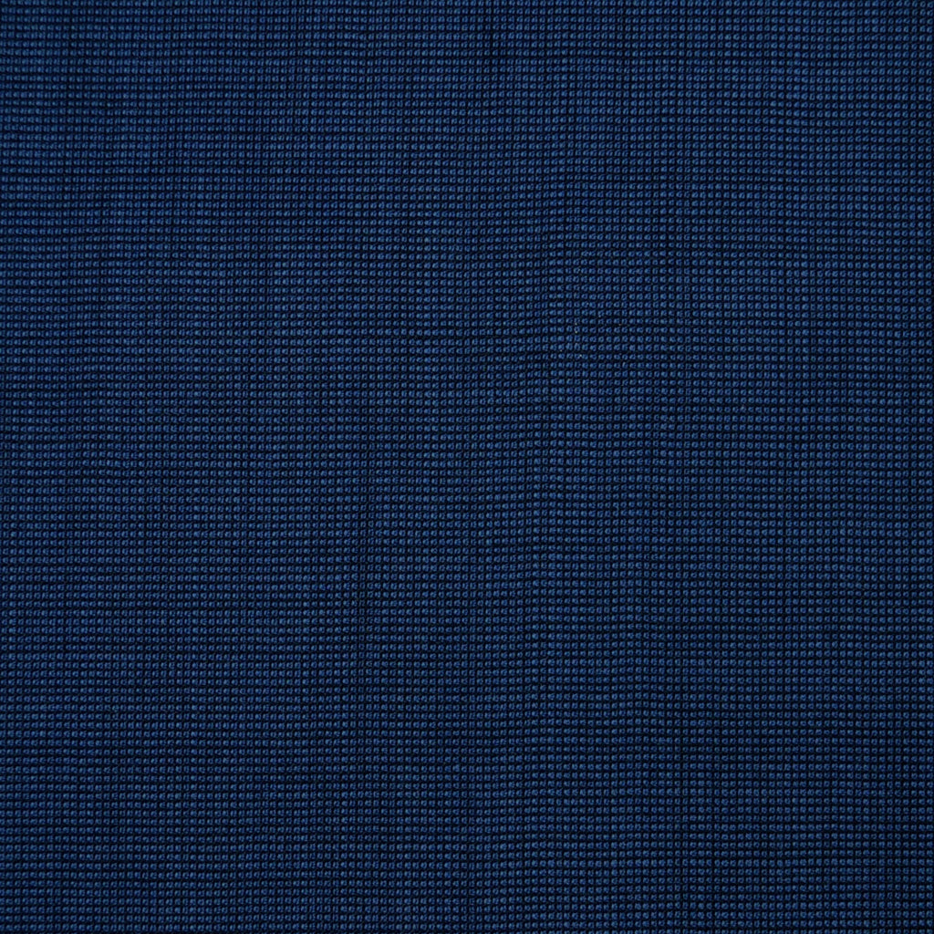 Bright Navy Blue Nailhead/Tick Super 120's All Wool Suiting