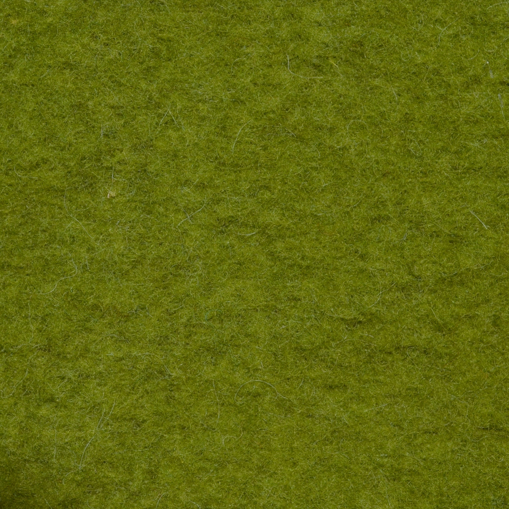 Apple Green Boiled Wool Blend Italian Coating - 2.00 Metres