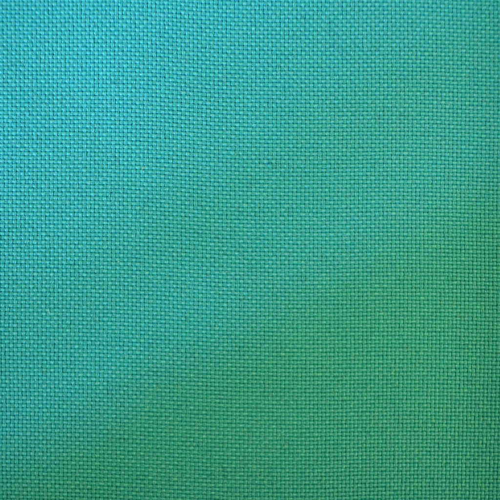Turquoise Blue/Green Hopsack 100% Polyester Suiting