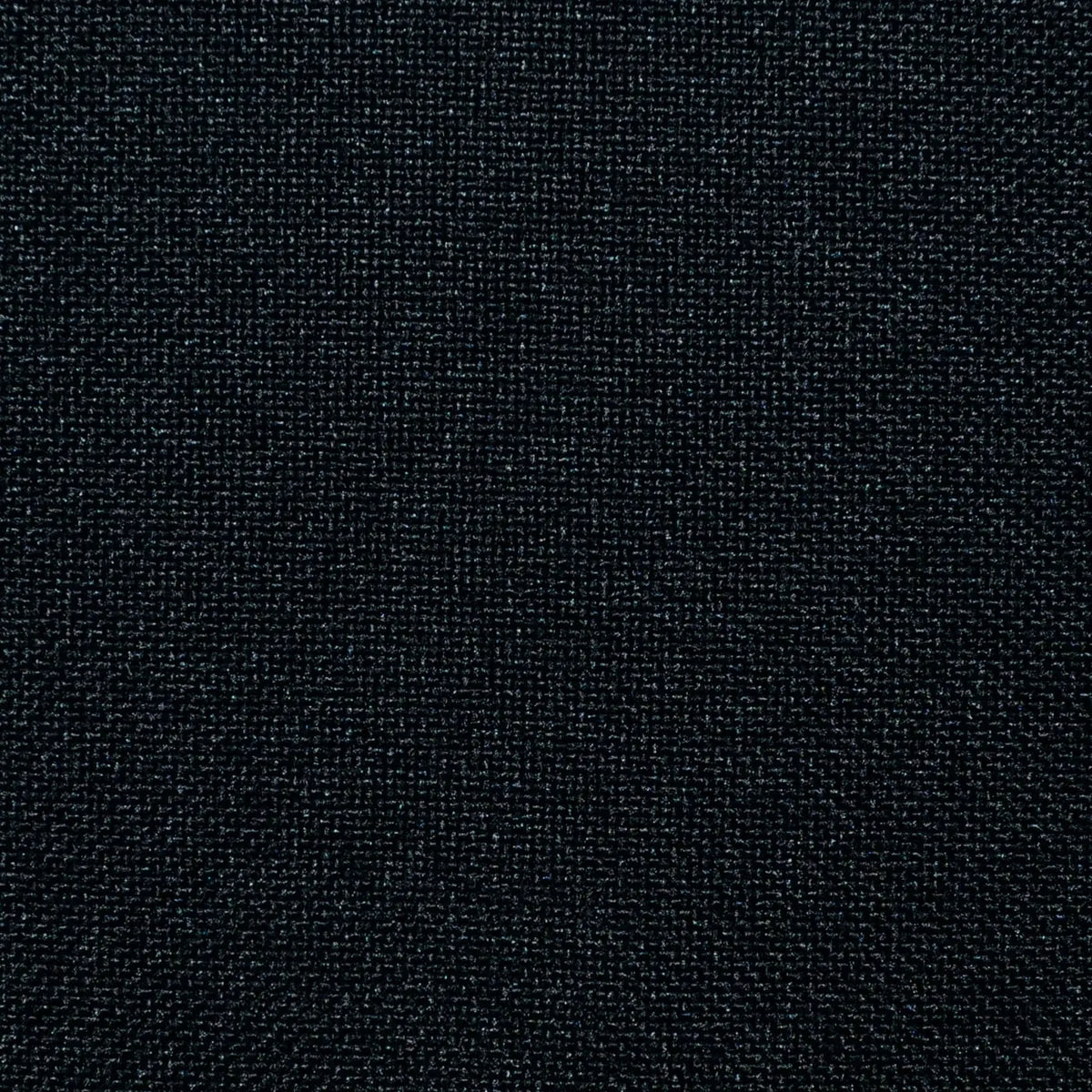 Black Hopsack 100% Polyester Suiting
