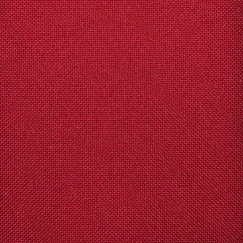 Dark Red Hopsack 100% Polyester Suiting