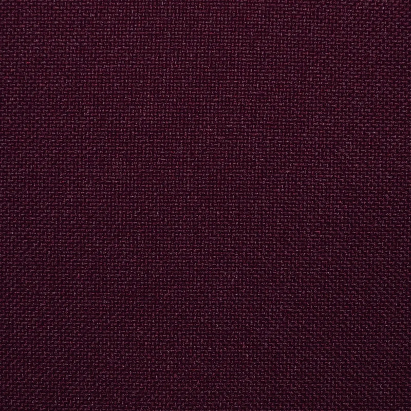 Maroon Hopsack 100% Polyester Suiting