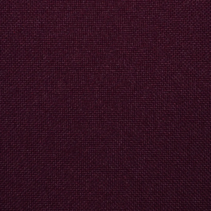 Maroon Hopsack 100% Polyester Suiting