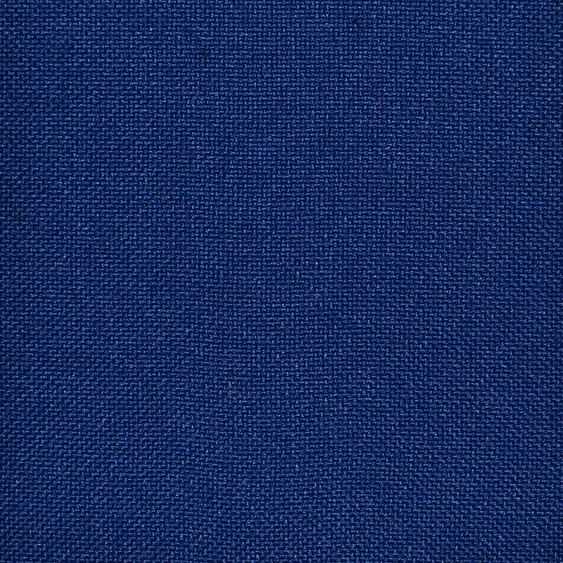 Bright Navy Blue Hopsack 100% Polyester Suiting