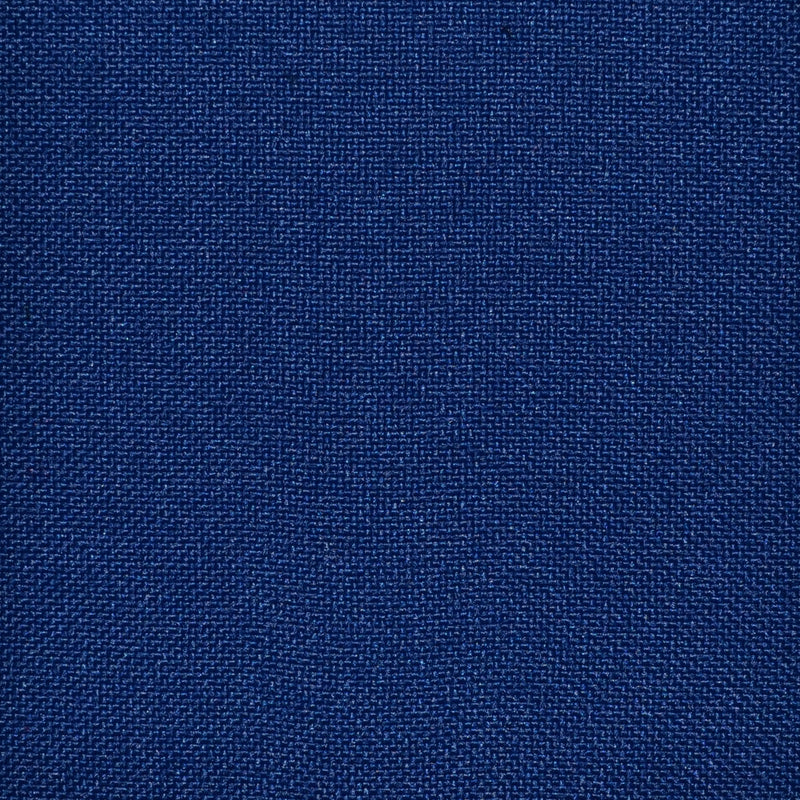 Bright Navy Blue Hopsack 100% Polyester Suiting