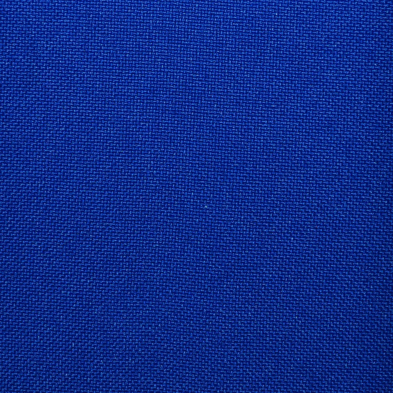 Royal Blue Hopsack 100% Polyester Suiting