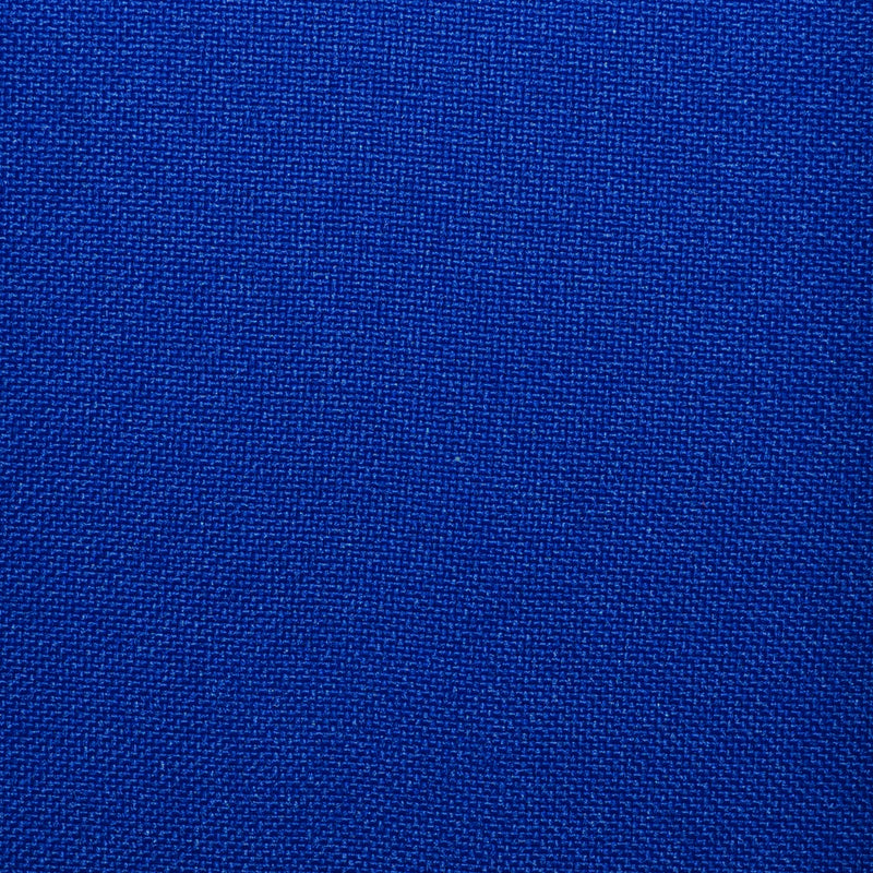 Royal Blue Hopsack 100% Polyester Suiting
