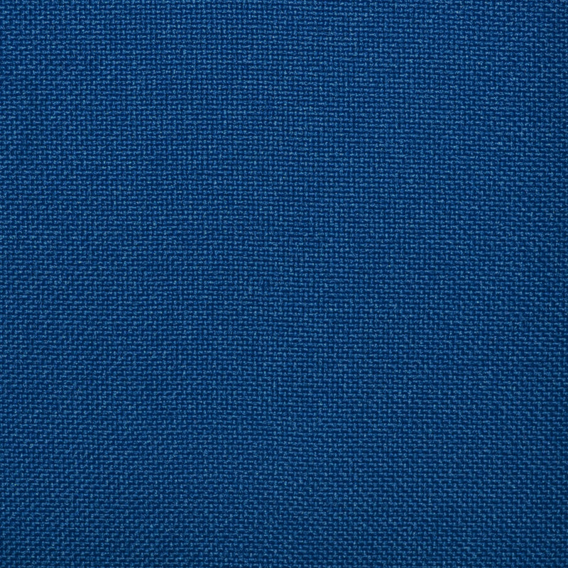 Bright Blue Hopsack 100% Polyester Suiting