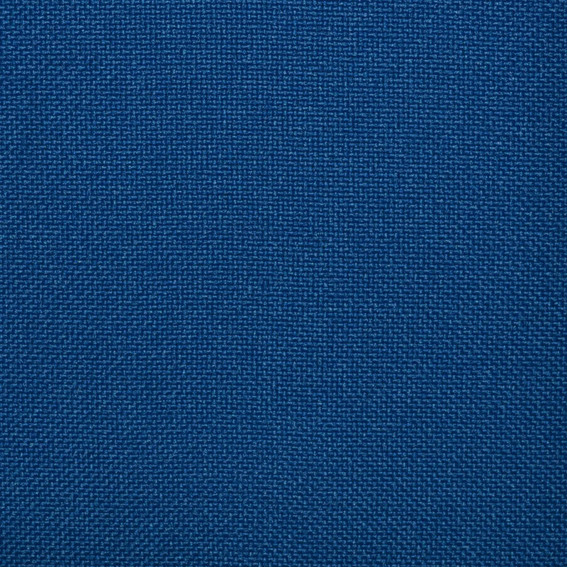 Bright Blue Hopsack 100% Polyester Suiting