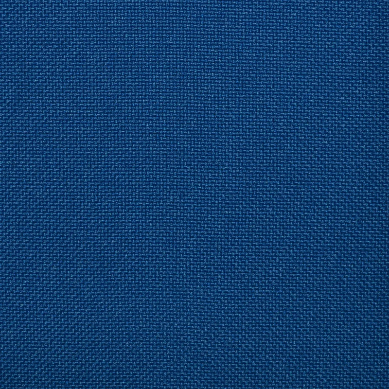 Bright Blue Hopsack 100% Polyester Suiting