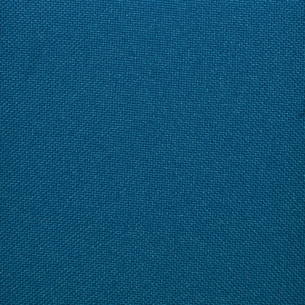 French Blue Hopsack 100% Polyester Suiting - Yorkshire Fabric