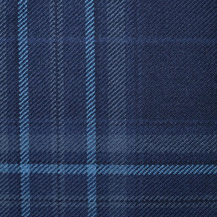 Kintyre Navy All Wool Heavy Weight Tartan