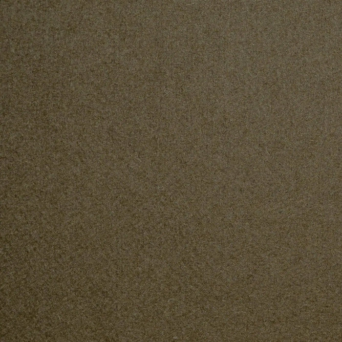 Khaki Soft Finish All Wool Melton Coating