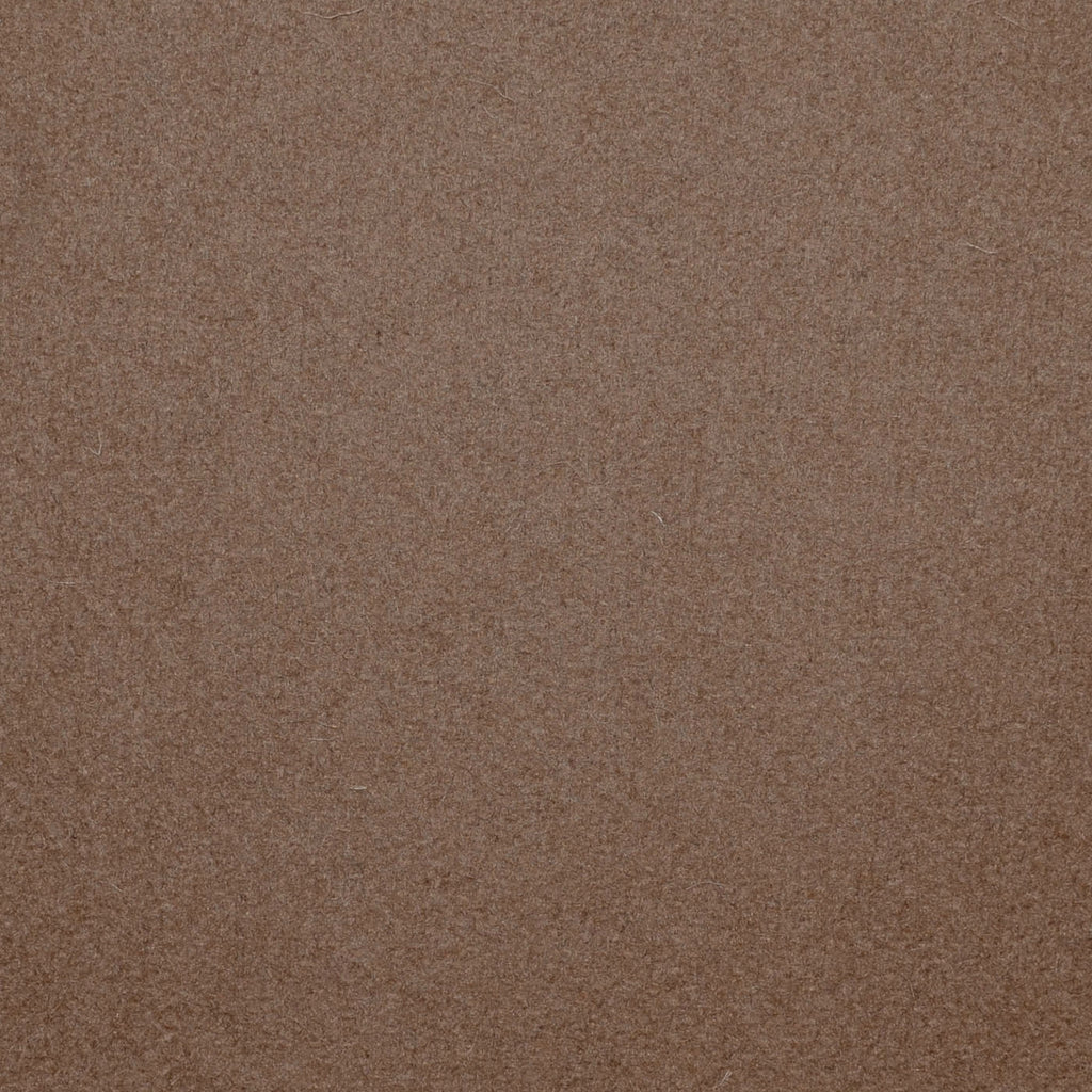 Rustic Brown Soft Finish All Wool Melton Coating