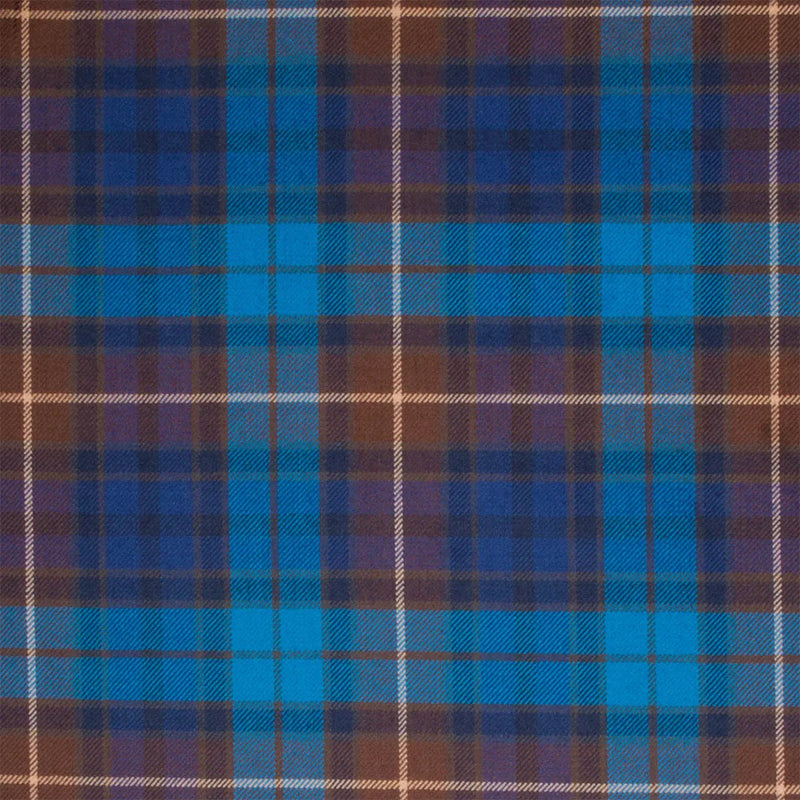 Buchanan Blue All Wool Light Weight Tartan