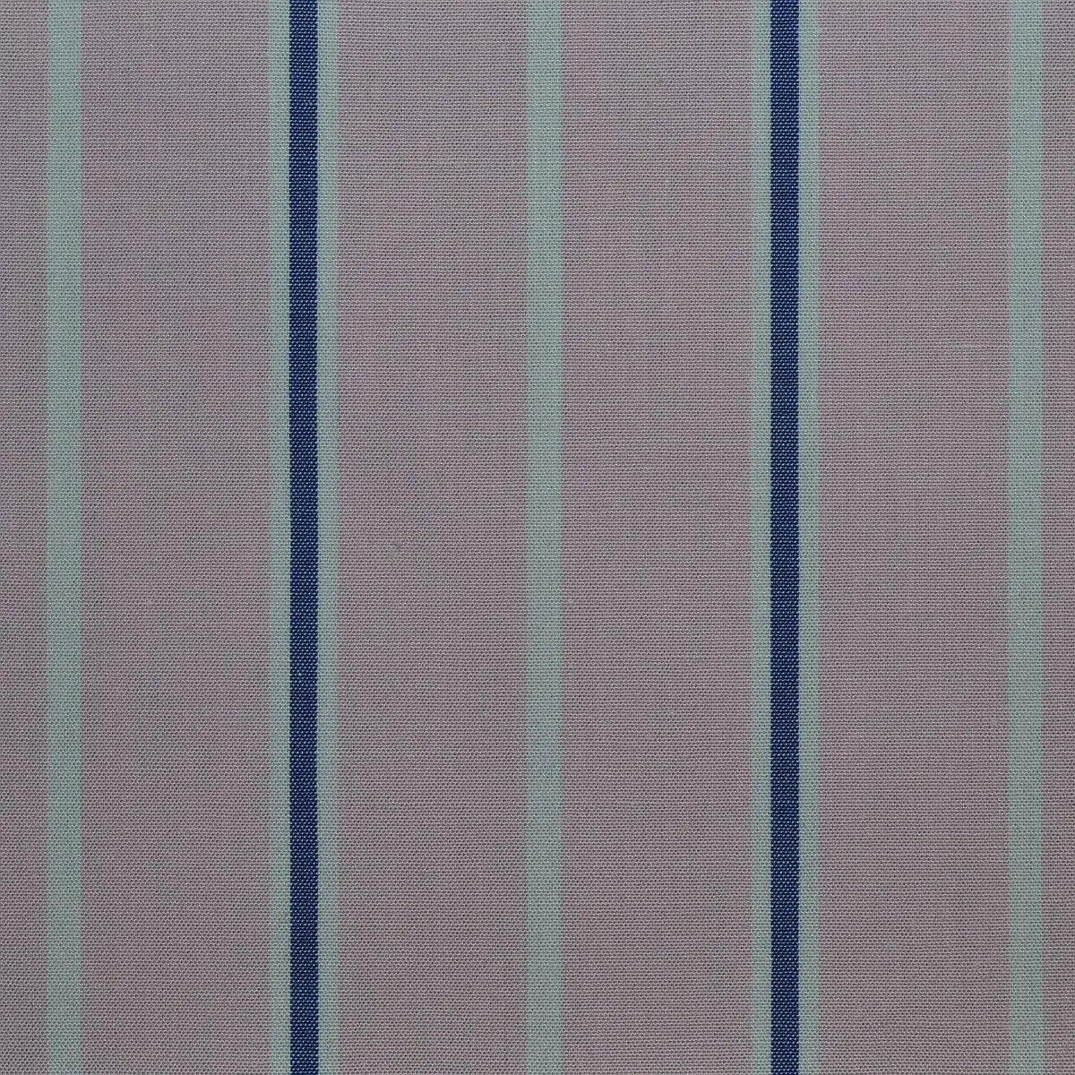 Pink with Dark Blue & White Stripe Cotton Shirting Yorkshire Fabric