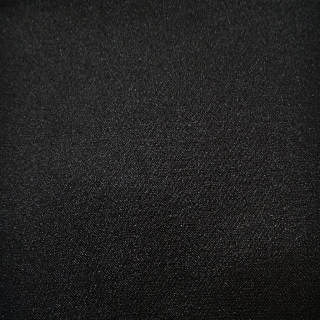 Black Silk & Polyester Double Satin Dinner Jacket/Tuxedo Lapel Facing