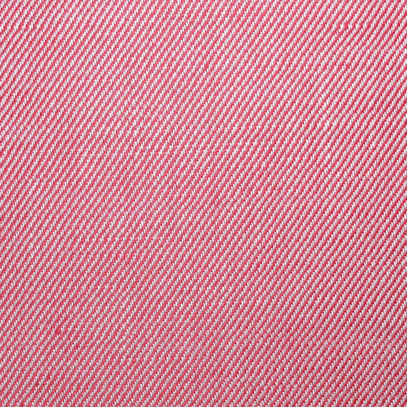 Red Plain Twill Cotton & Linen Lightweight Suiting