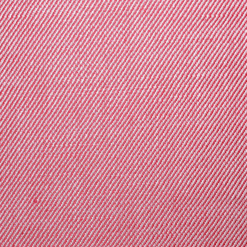 Red Plain Twill Cotton & Linen Lightweight Suiting