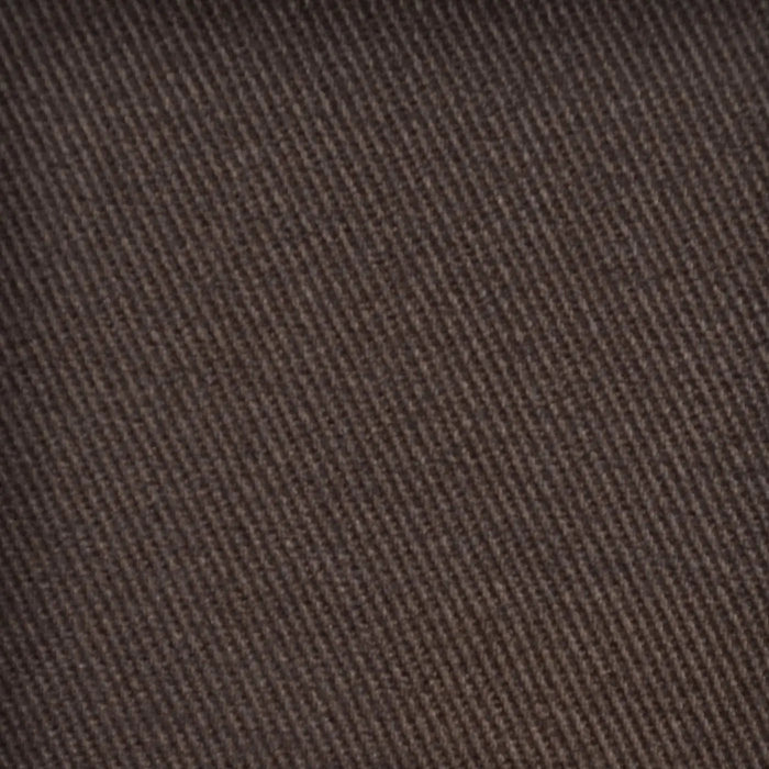 Dark Brown Plain Heavy Twill Cotton