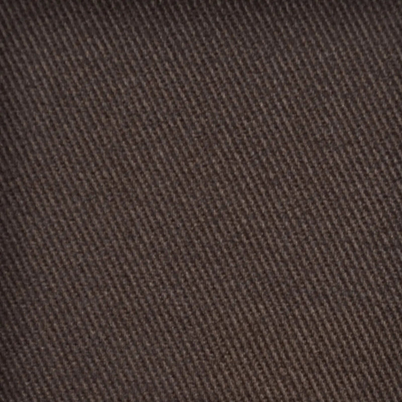 Dark Brown Plain Heavy Twill Cotton