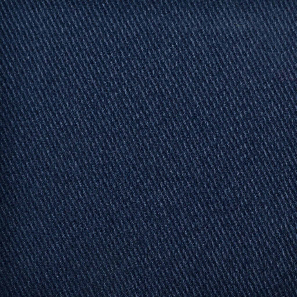 Dark Navy Blue Plain Heavy Twill Cotton