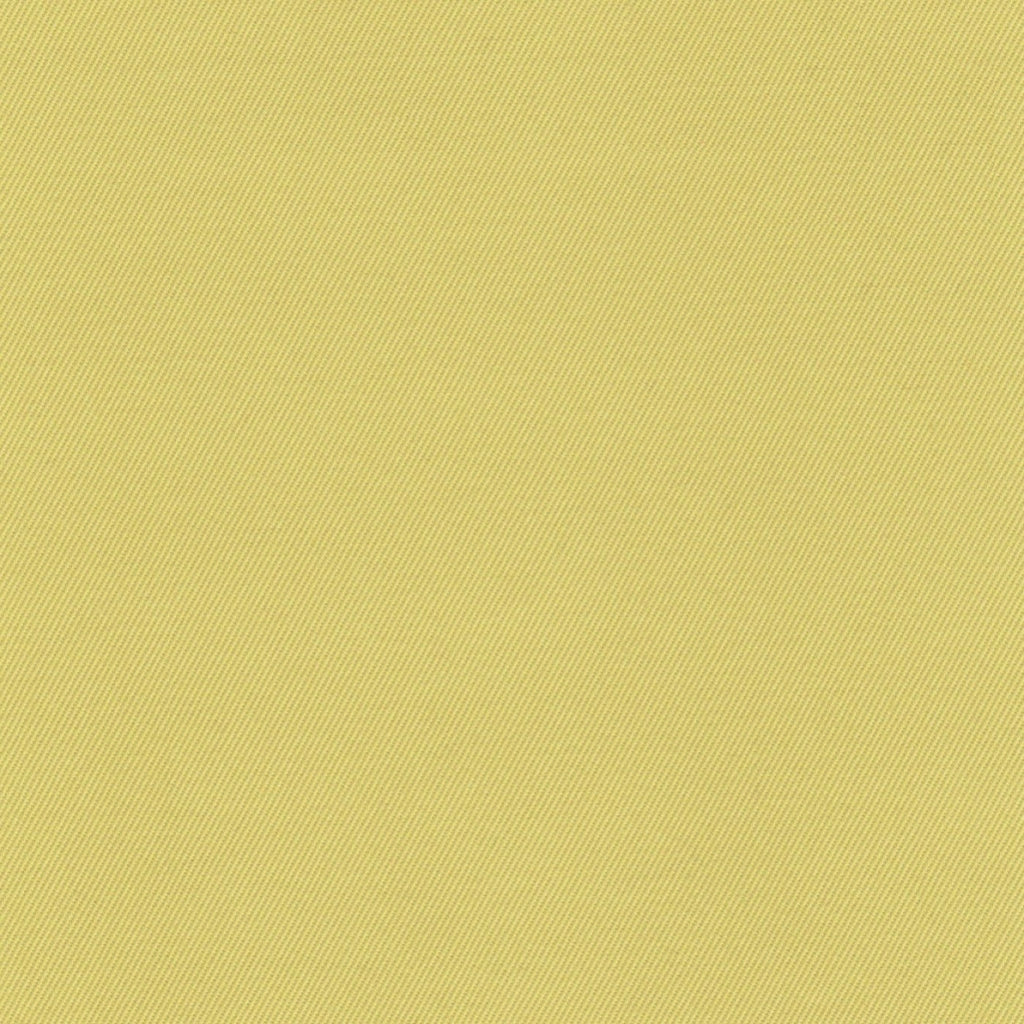 Soft Yellow Cotton Twill Stretch Suiting