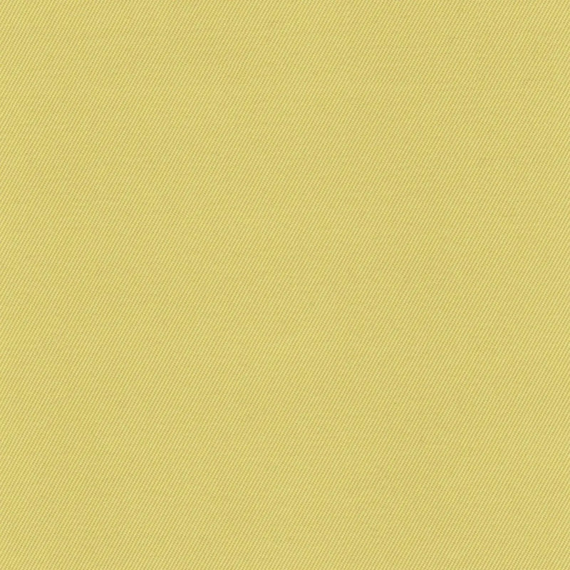 Soft Yellow Cotton Twill Stretch Suiting