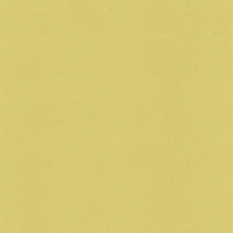 Soft Yellow Cotton Twill Stretch Suiting