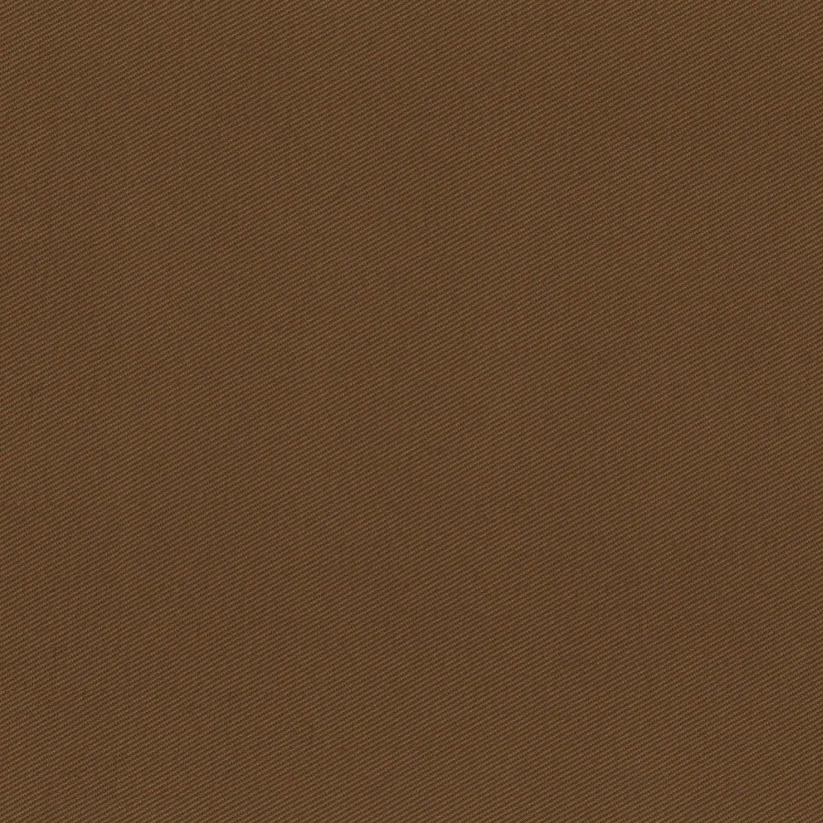Tobacco Brown Cotton Twill Stretch Suiting