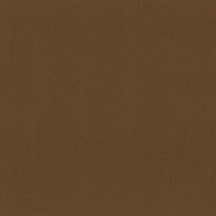 Tobacco Brown Cotton Twill Stretch Suiting