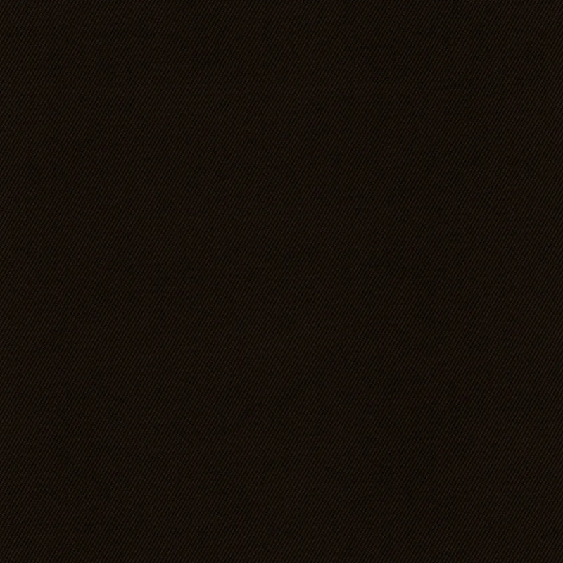Dark Brown Cotton Twill Stretch Suiting