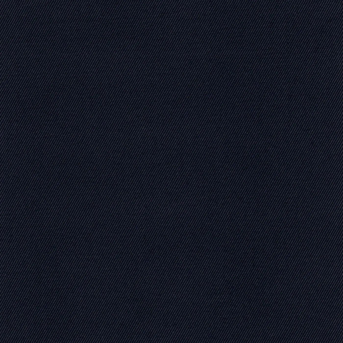 Midnight Blue Cotton Twill Stretch Suiting