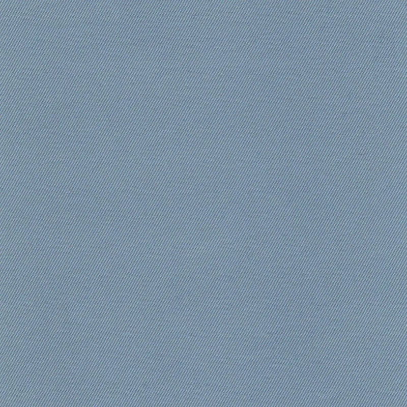 Light Blue Cotton Twill Stretch Suiting